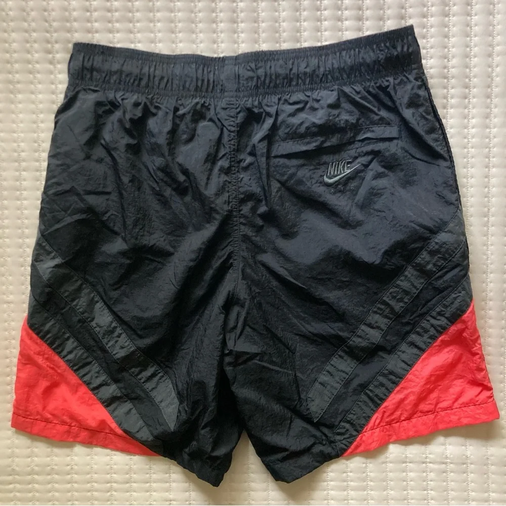 Nike Air Jordan Legacy Infrared Nylon Athletic Shorts Mens Large 8” Pockets - Picture 3 of 10